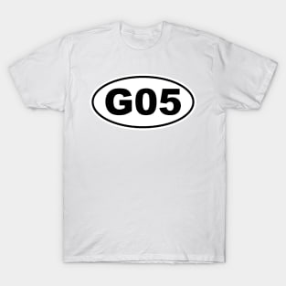 G05 Chassis Code Marathon Style T-Shirt